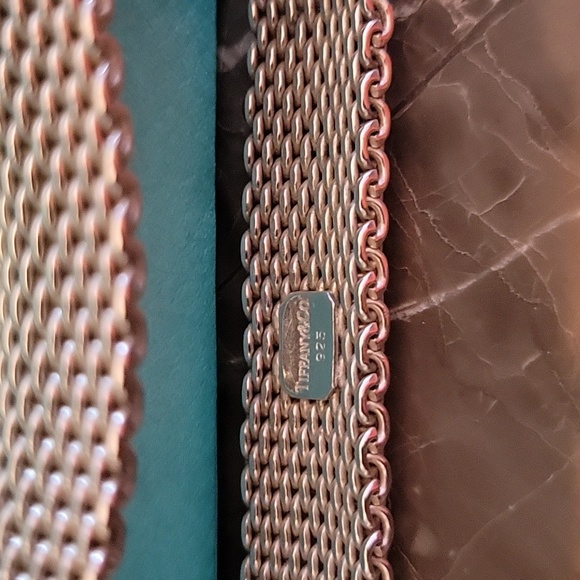 Authentic Tiffany & Co 925 Mesh Bracelet - Picture 2 of 3